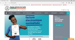 Site web de la dgi
