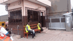 Entrée 5 du port de Cotonou